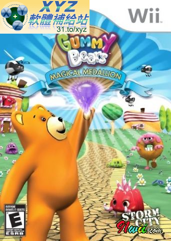 橡皮糖熊的魔法勳章 Gummy Bears Magical Medallion USA WII(美版)(DVD版)